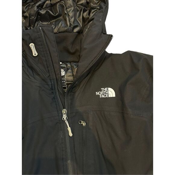 The North Face Jacket Summit Series Hyvent Alpha Hooded Black Women's Size S/P - Picture 2 of 6